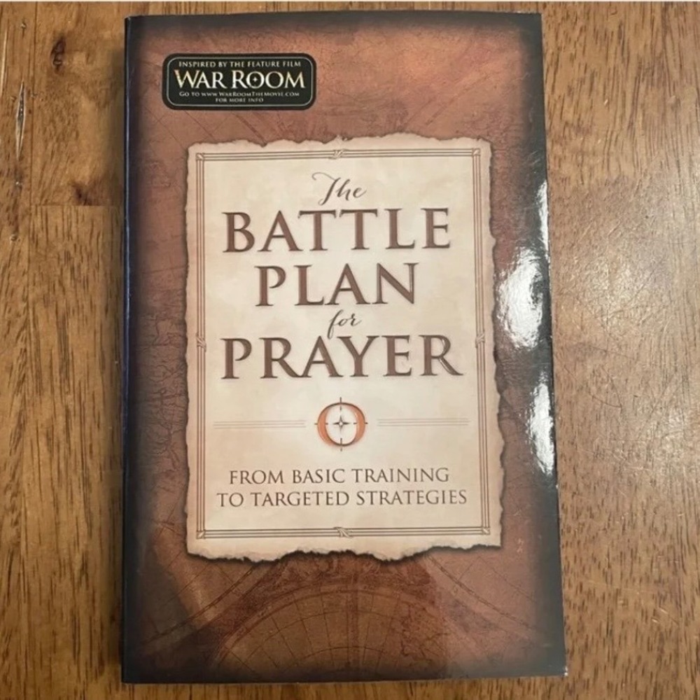 The Battle Plan for Prayer Kendrick Brothers War Room Christian Paperback Book